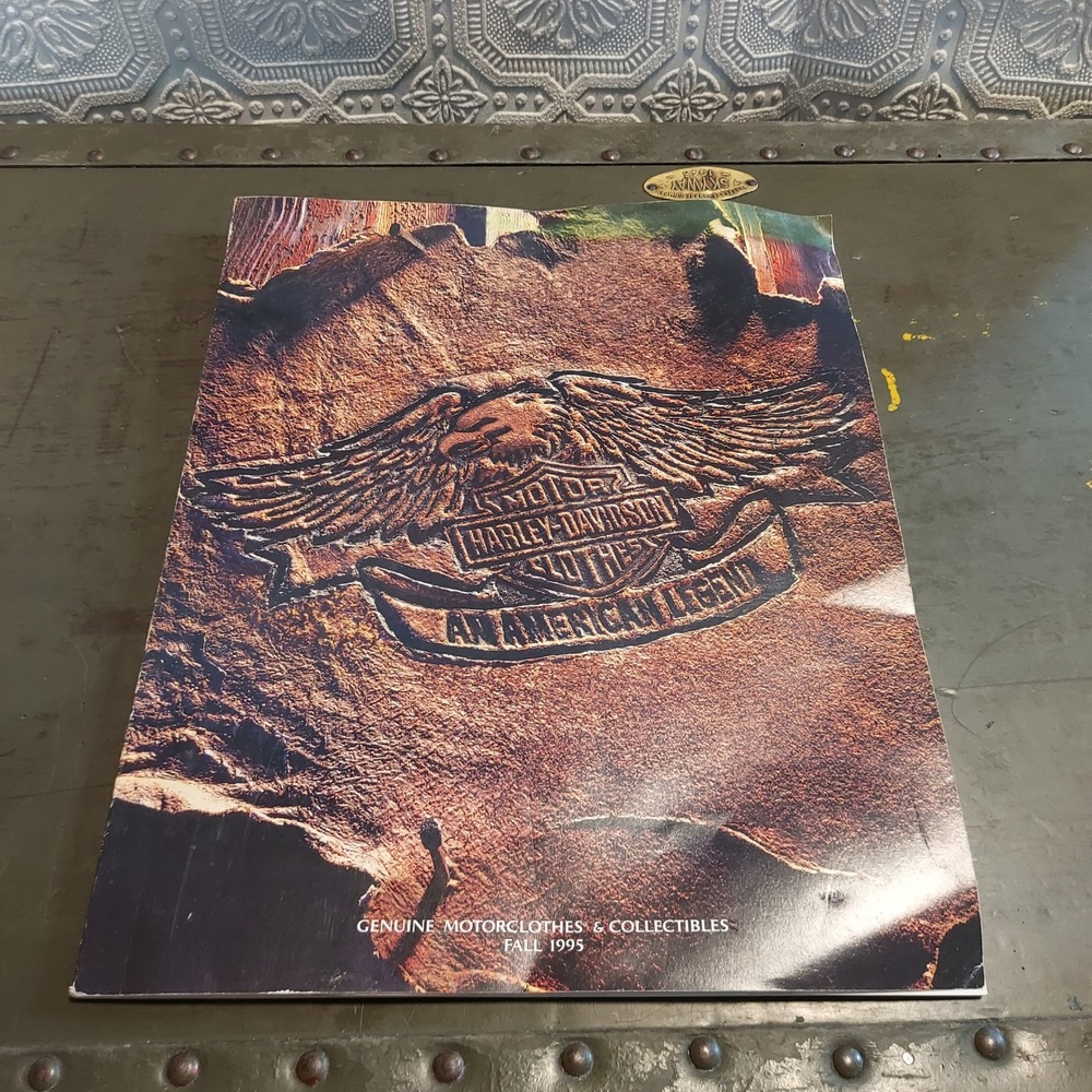 Vintage 1995 Harley Davidson MotorClothes Fall Catalog 12x10 Collectible Book